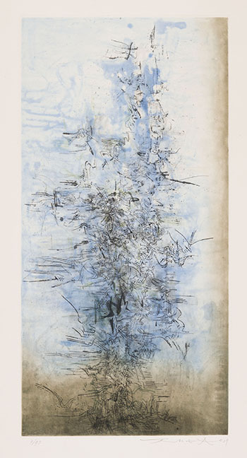 Untitled (Agerup 119) by Zao Wou-Ki vendu pour $5,938