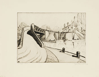 The Lock by Cyril Power vendu pour $625