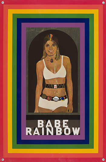 Babe Rainbow by Peter Blake sold for $750