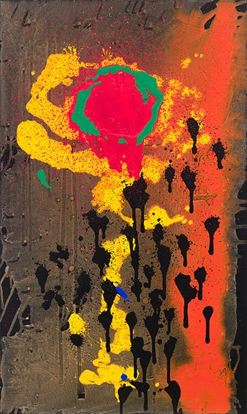 Blood Memory by John Hoyland sold for $7,500