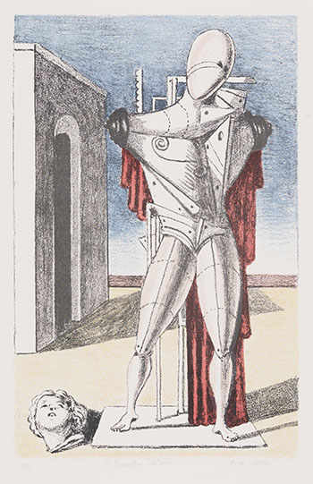 Il Trovatore Solitario by Giorgio de Chirico sold for $1,500