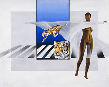 The Tigress by Per Dahl sold for $281