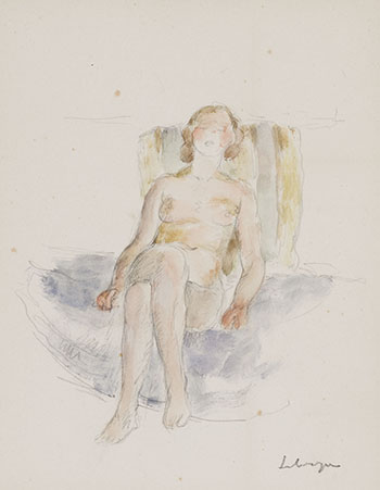 Seated Woman by Henri Lebasque vendu pour $1,000