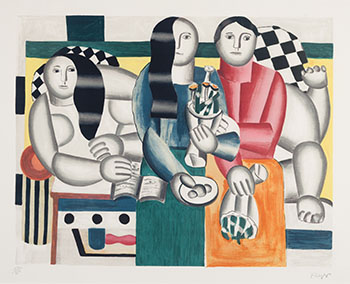 Les femmes au bouquet by After Fernand Léger sold for $1,250