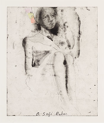 A Sufi Baker by Jim Dine sold for $625