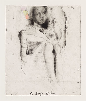 A Sufi Baker by Jim Dine vendu pour $625