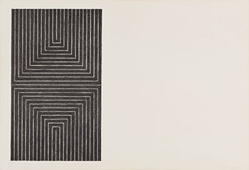 Arundel Castle by Frank Stella sold for $3,750