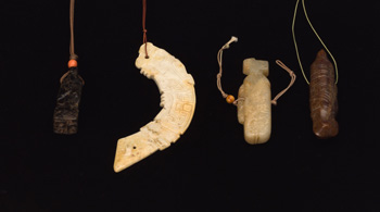Four Chinese Archaistic Jade Carvings, Republican Period by  Chinese Art sold for $43,250