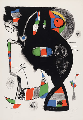 42, Rue Blomet by Joan Miró vendu pour $8,125