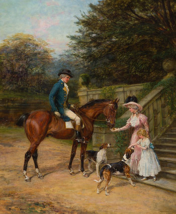 A Favourite by Heywood Hardy sold for $3,125