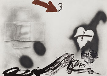 Fulles by Antoni Tàpies sold for $1,625