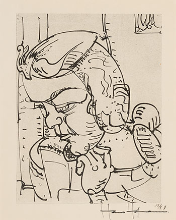 Portrait by Hans Hofmann sold for $625