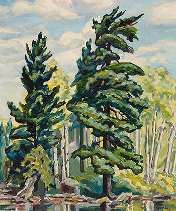 Pines Near the Narrows by Edith Grace Coombs sold for $11,250