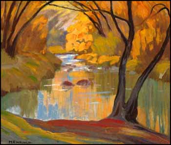 The Don Stream, York Mills by Mary Evelyn Wrinch sold for $2,300