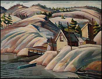 Oxtongue River by Peter Haworth sold for $3,450