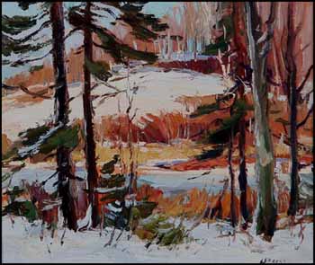 Winter Afternoon by Frank Leonard Brooks sold for $2,300