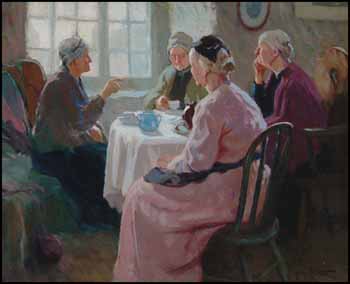 Afternoon Tea by Harry Britton sold for $5,750