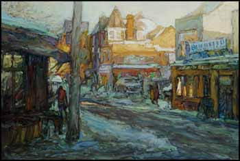 Closing Time, Kensington by Donald Besco sold for $1,150