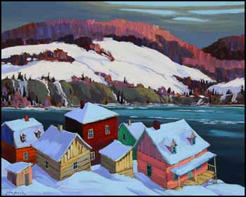 Au bord du Saguenay, region de Chicoutimi by Vladimir Horik sold for $2,185