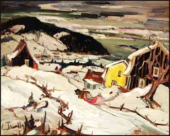 Baie-Saint-Paul, sur les côtes by Louis Tremblay sold for $1,404
