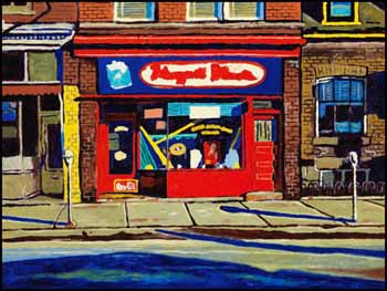 Store Front, Talbot Street (C4) by Clark Holmes McDougall sold for $4,973