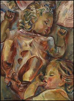 Children Sleeping by Pegi Nicol MacLeod vendu pour $12,870