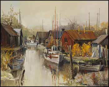 Steveston Waterway by Tin Yan Chan vendu pour $1,625