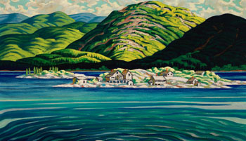 Indian Island, Pender Harbour by Paul Rand vendu pour $14,160