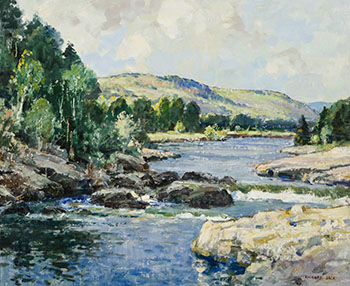 Summer Landscape, New Brunswick by Richard Jack sold for $2,125