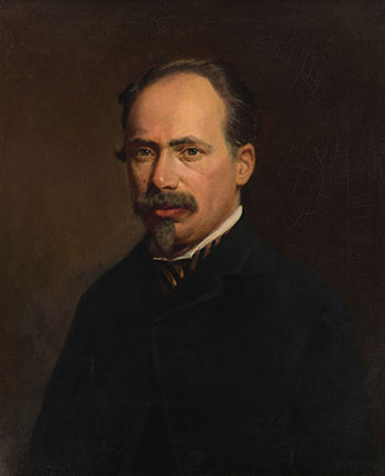 Self Portrait of the Artist by William Raphael vendu pour $7,500