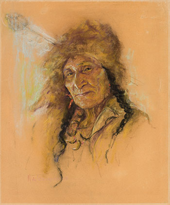 Portrait of an Indian Man by Nicholas de Grandmaison sold for $46,250