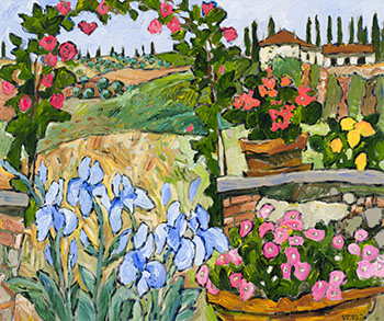 Iris de Toscane by Claude A. Simard sold for $13,750