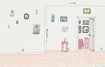 Teenagers Room by Annie Pootoogook sold for $3,438