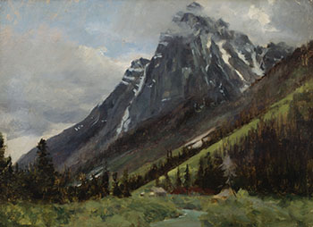 Camp in the Rockies by William Brymner vendu pour $5,313
