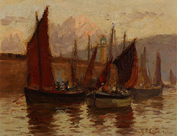 Going Out With the Tide by Gertrude Eleanor Spurr Cutts sold for $750