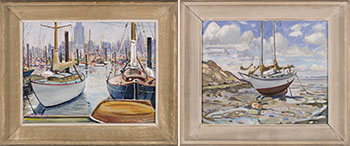 Two Works by Robert Stewart Hyndman sold for $750