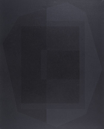 Structure noire no. 4 by Roger-François Thépot sold for $3,750