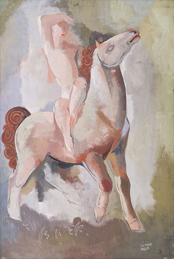 Lady Godiva on a Horse by Bela Kadar sold for $12,500