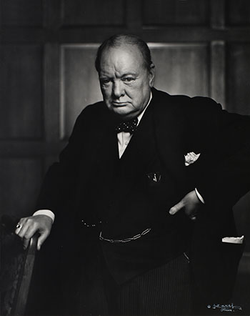 Winston Churchill by Yousuf Karsh sold for $7,500