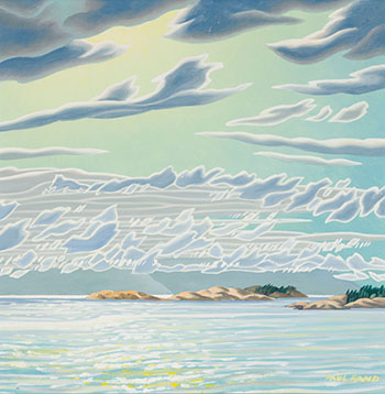 Afternoon, Pender Island (Sky) by Paul Rand sold for $11,250