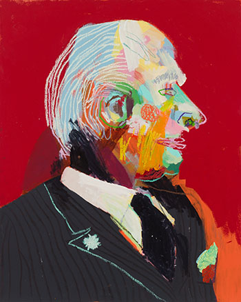 Portrait of a Lord #2 by Andy Dixon sold for $6,875