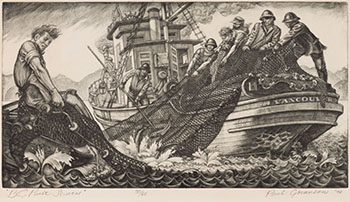 B.C. Purse Seiners by Paul Alexander Goranson vendu pour $6,250