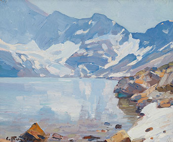 Lake McArthur by Carl Clemens Moritz Rungius sold for $43,250