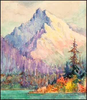 Untitled (Mountain Scene) by Emily Louise Orr Elliott vendu pour $288