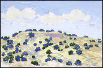 Hilltop and Clouds (00787/2013-350) by Brian Kelley vendu pour $344