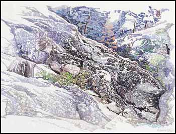 Rocky Landscape (01035/2013-1911) by Audrey Garwood sold for $313