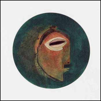 African Mask (01148/2013-2062) by Marion Perlet sold for $219