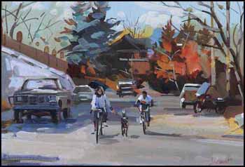 Calgary Backstreet Scene (01163/2013-2078) by Jim Vest sold for $1,404