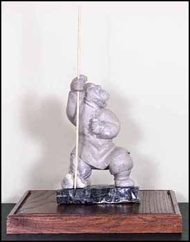 Hunter with Spear (01202/2013-1513) by Top Kakyok sold for $1,375