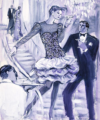 Belle of the Ball (#00525) by Evelyn Rowat sold for $250
